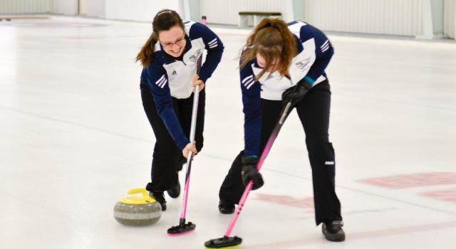 Knights Women’s Curling Team Finish .500 At OCAA Championships