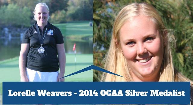 Weavers Captures OCAA Golf Silver Medal