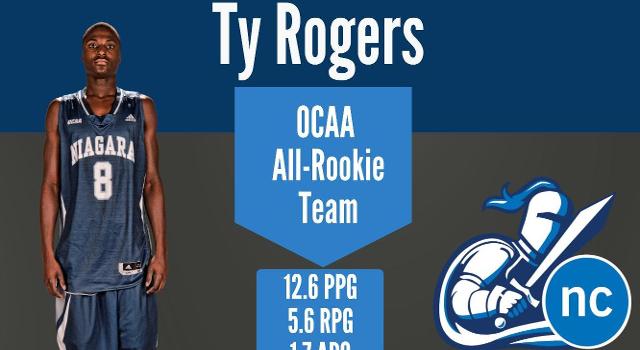 Ty Rogers Named to OCAA All-Rookie Team