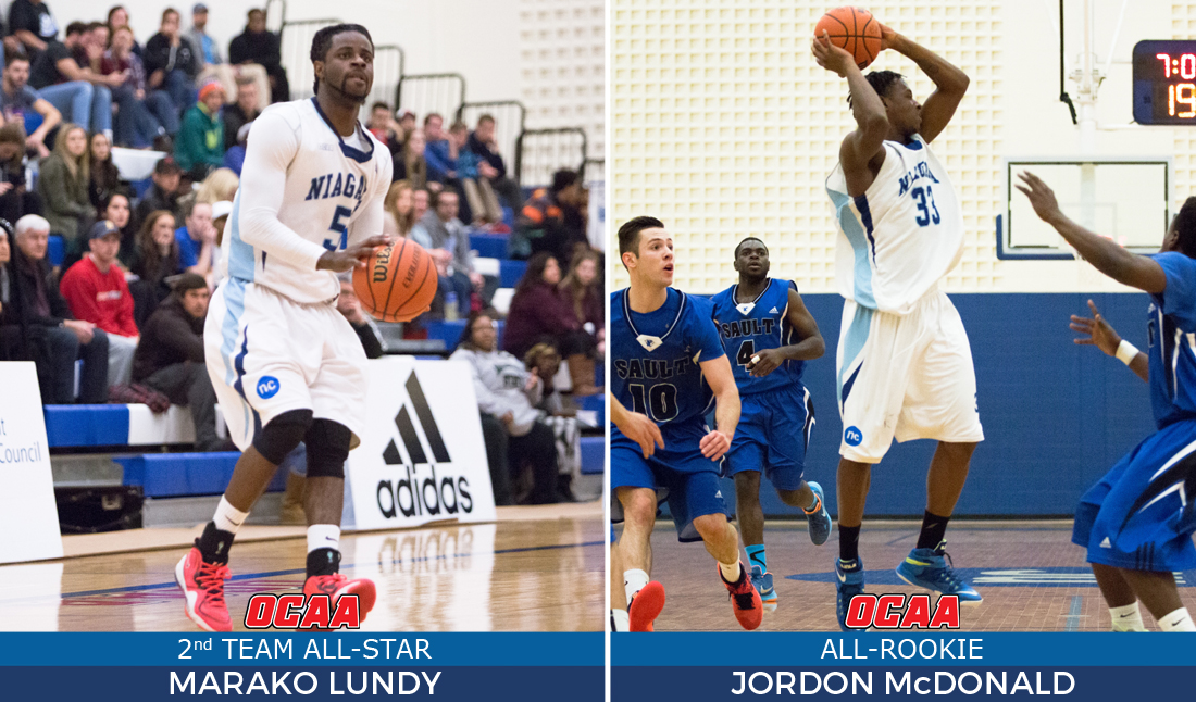 NEWS: Lundy, McDonald receive OCAA recognition