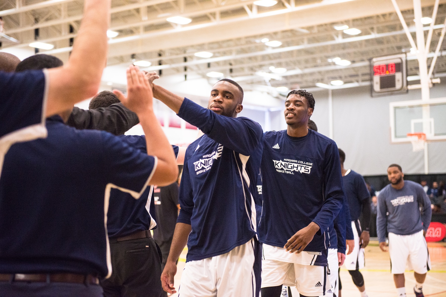 PREVIEW: Knights men's basketball set to face Huskies in OCAA Semi-Finals
