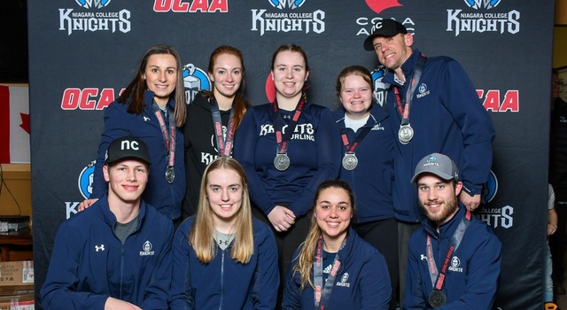 Niagara Curlers Earn Two Silver Medals at 2023 OCAA Championships