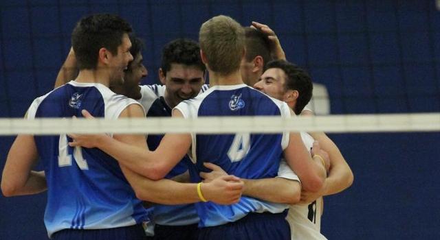 Men's Volleyball Defeat Royals