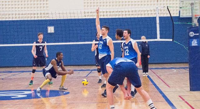 Men's Volleyball 2-0 in Weekend Play