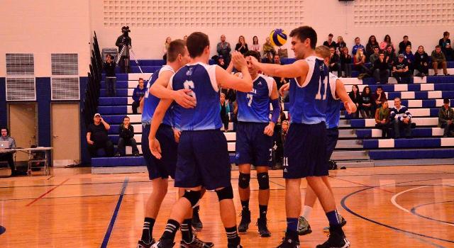 Men's Volleyball Sweep St. Clair