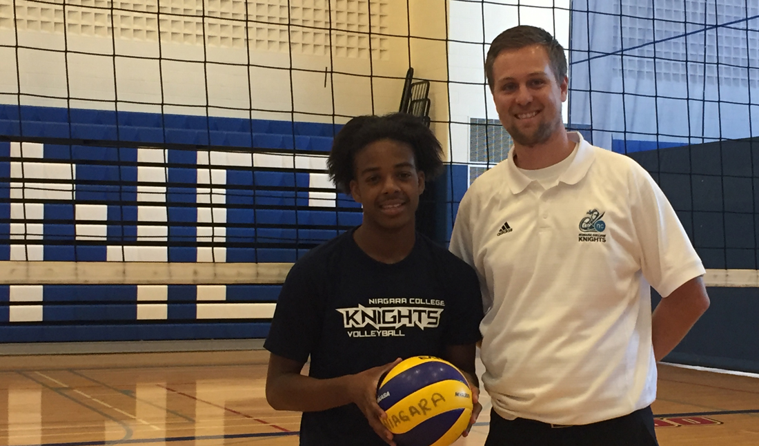 Nemesis Volleyball’s Miller becomes friendly face for Knights