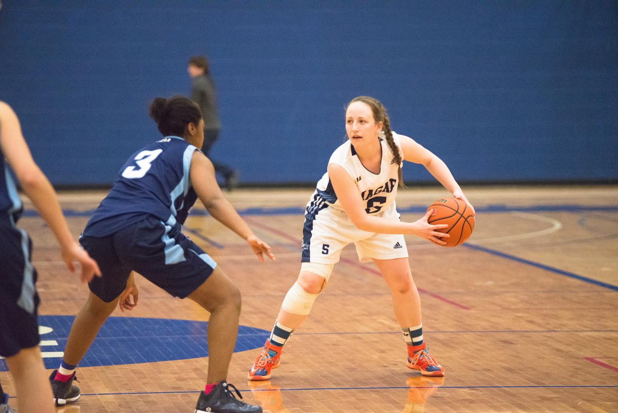 RECAP: Knights down Bruins 60-50 to finsh 11-7 on the season; Now face Loyalist in OCAA playoffs