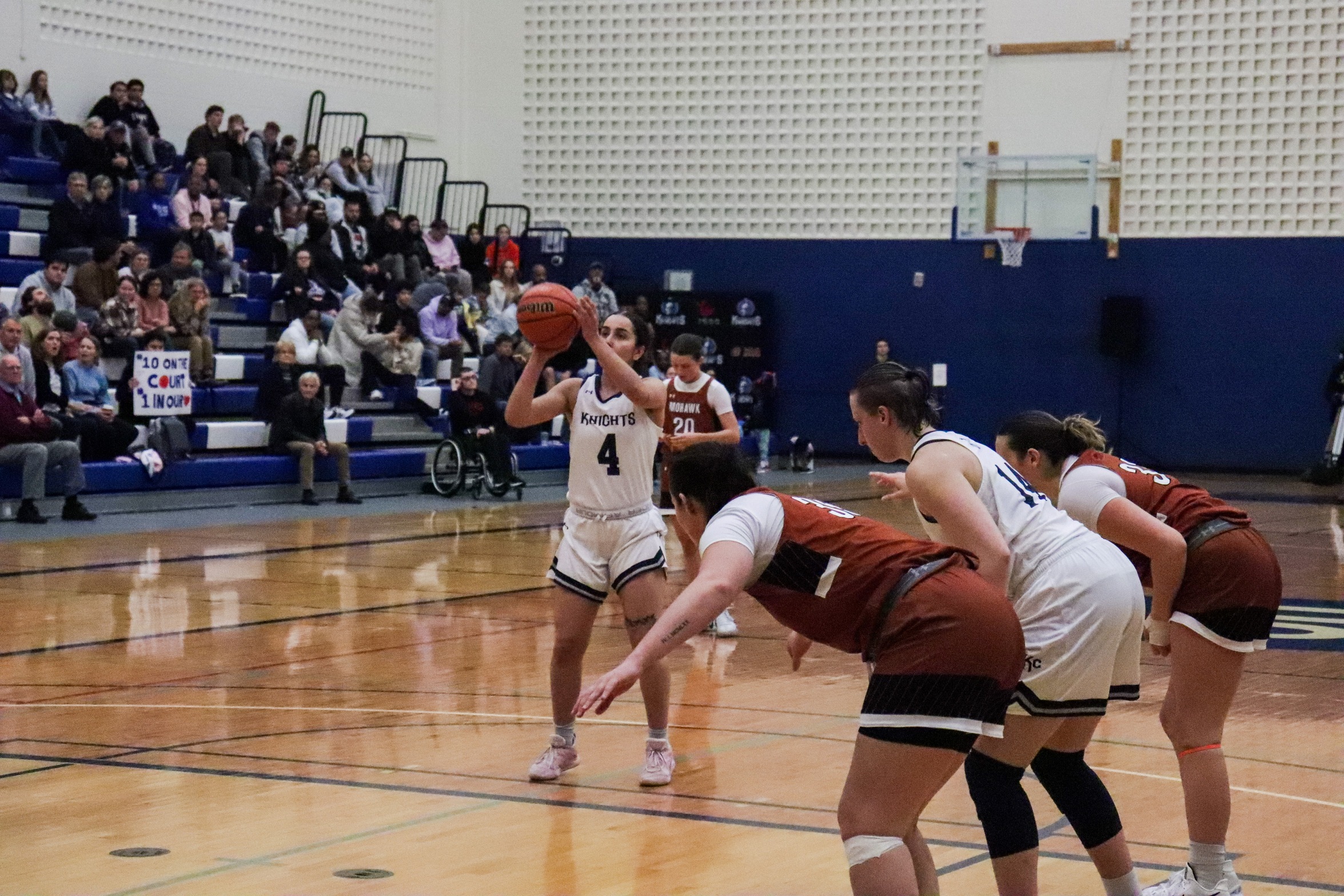 Knights Women's Basketball finishes back to back road games with a win over the Bruins