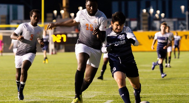 Knights Men's Soccer Drops Matches to Sheridan and Mohawk