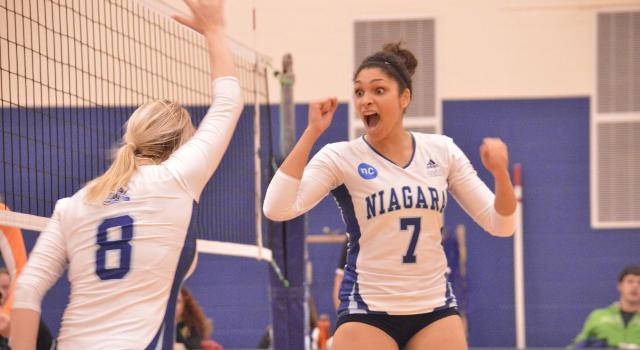 Women's Volleyball Defeat Mountaineers