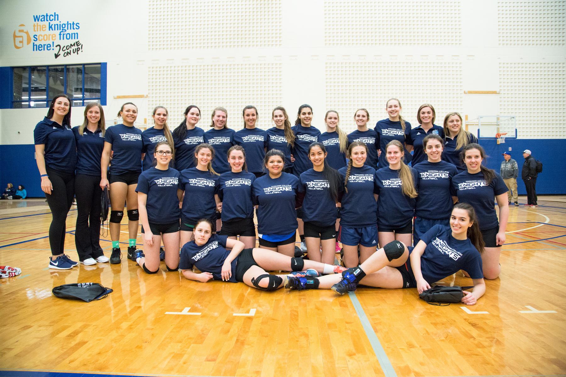 Team Chiesa/Whiteley win 2nd Annual Niagara Region Girls’ Volleyball Showcase