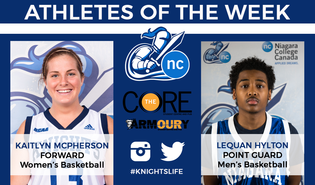 Kaitlyn McPherson and Lequan Hylton named athletes of the week