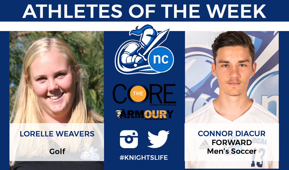Connor Diacur and Lorelle Weaver named athletes of the week