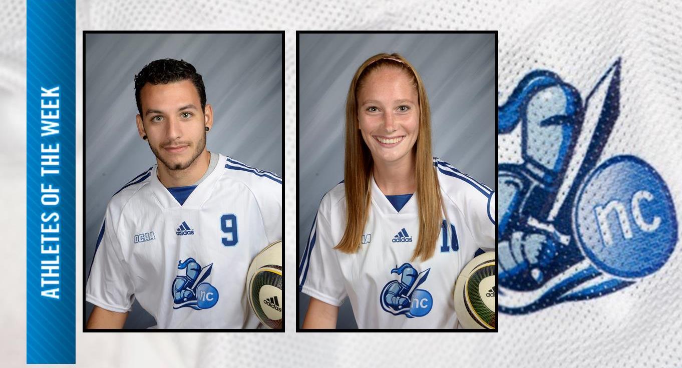Christian Carvajal and Cassie Broadbent Named Athletes of the Week