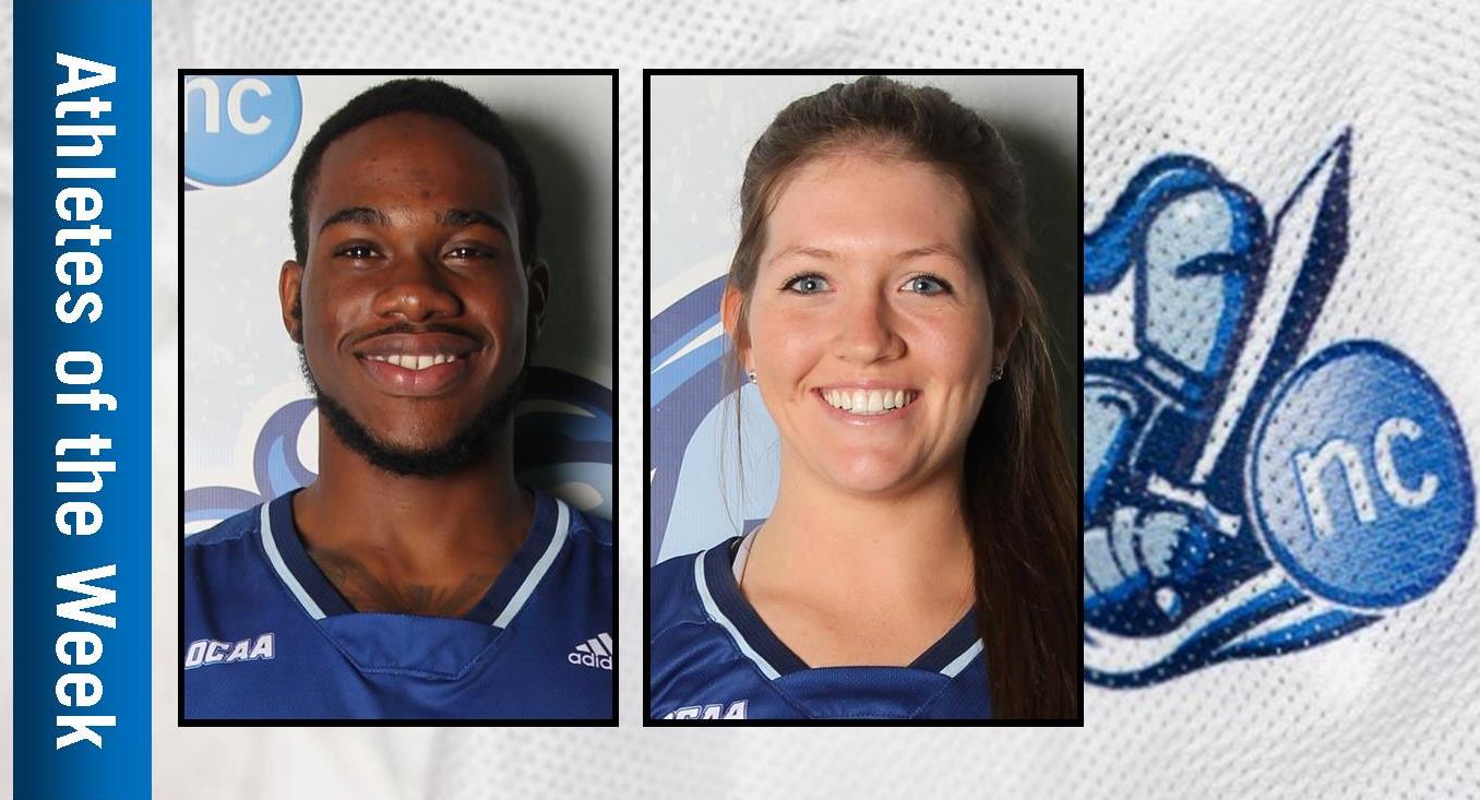 Delroy Grandison and Miranda Ross Named SAC Athletes of the Week