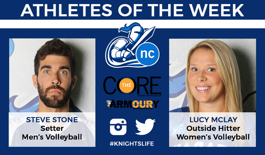 Steve Stone and Lucy McLay Named Athletes of the Week