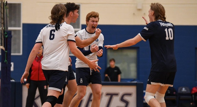 Knights Men Earn First Home Game Win in 3-0 Sweep of Boreal
