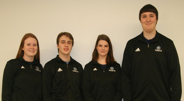 Knights Mixed Doubles Curling teams to be a part of OCAA History at Provincial Championships this Weekend